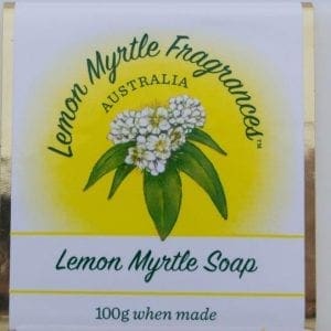 Lemon Myrtle Soap 100g - Plain