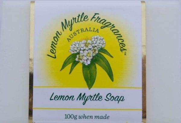 Lemon Myrtle Soap 100g - Plain