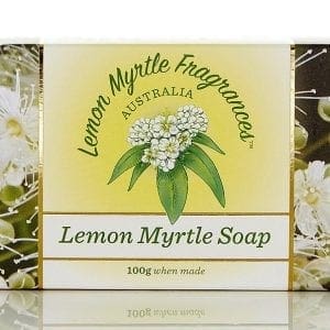 Lemon Myrtle Soap 100g - Plain in Box