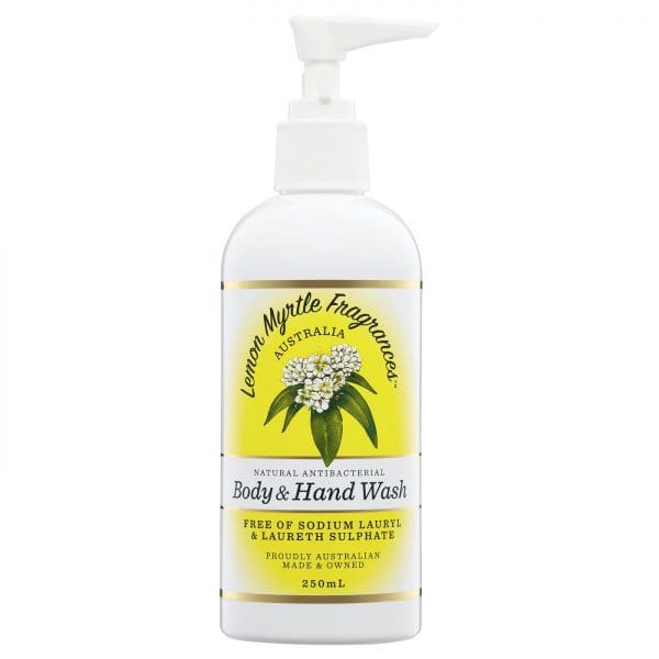 Lemon Myrtle Body and Hand Wash - 250ml Front